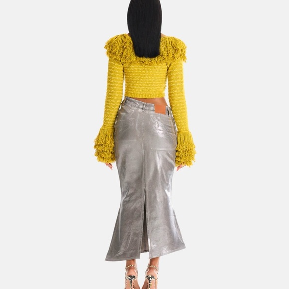 Hanifa MILA CROPPED CARDIGAN - Picture 2 of 8